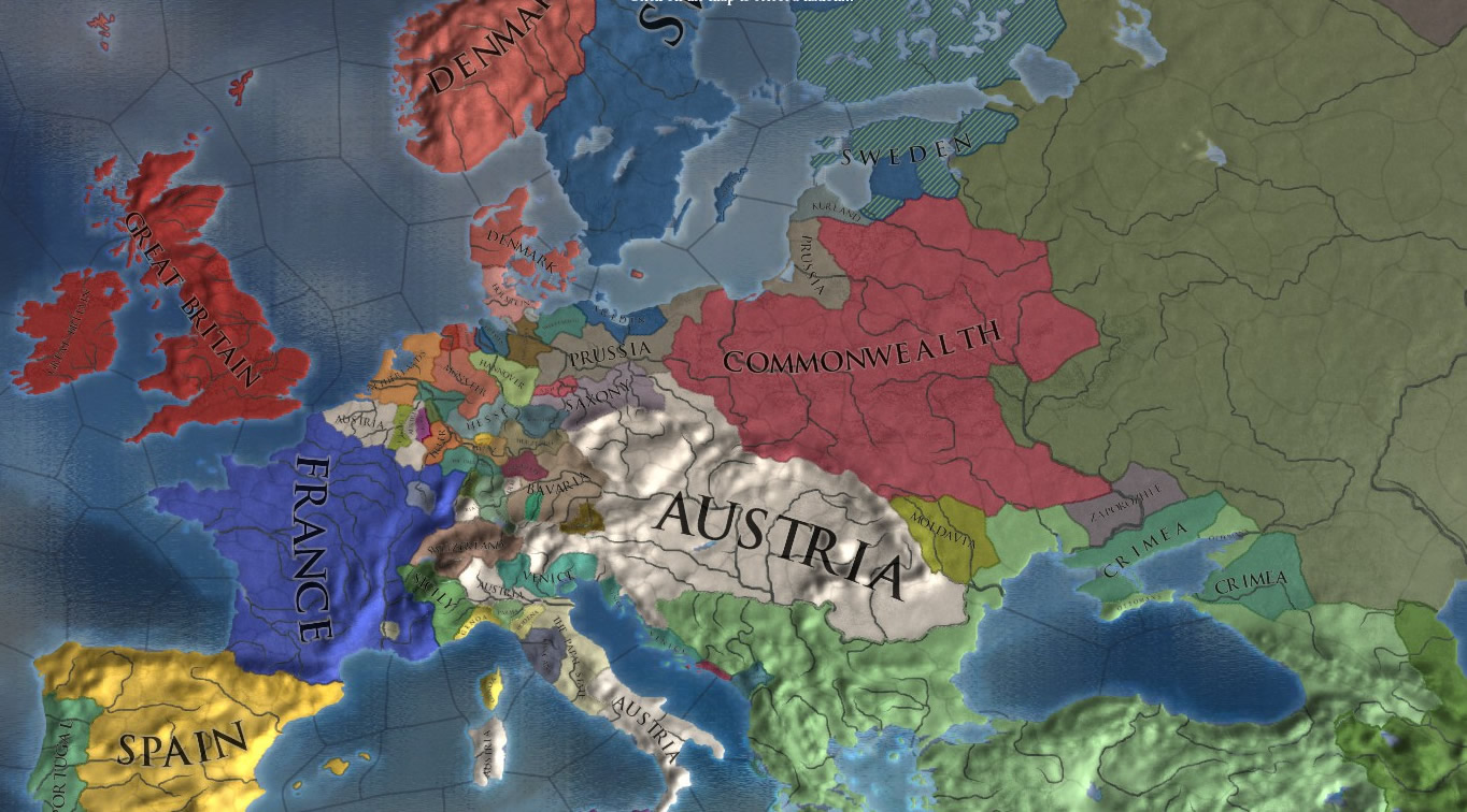 Screenshot of Europa Universalis IV